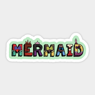 Mermaid Sisters Sticker